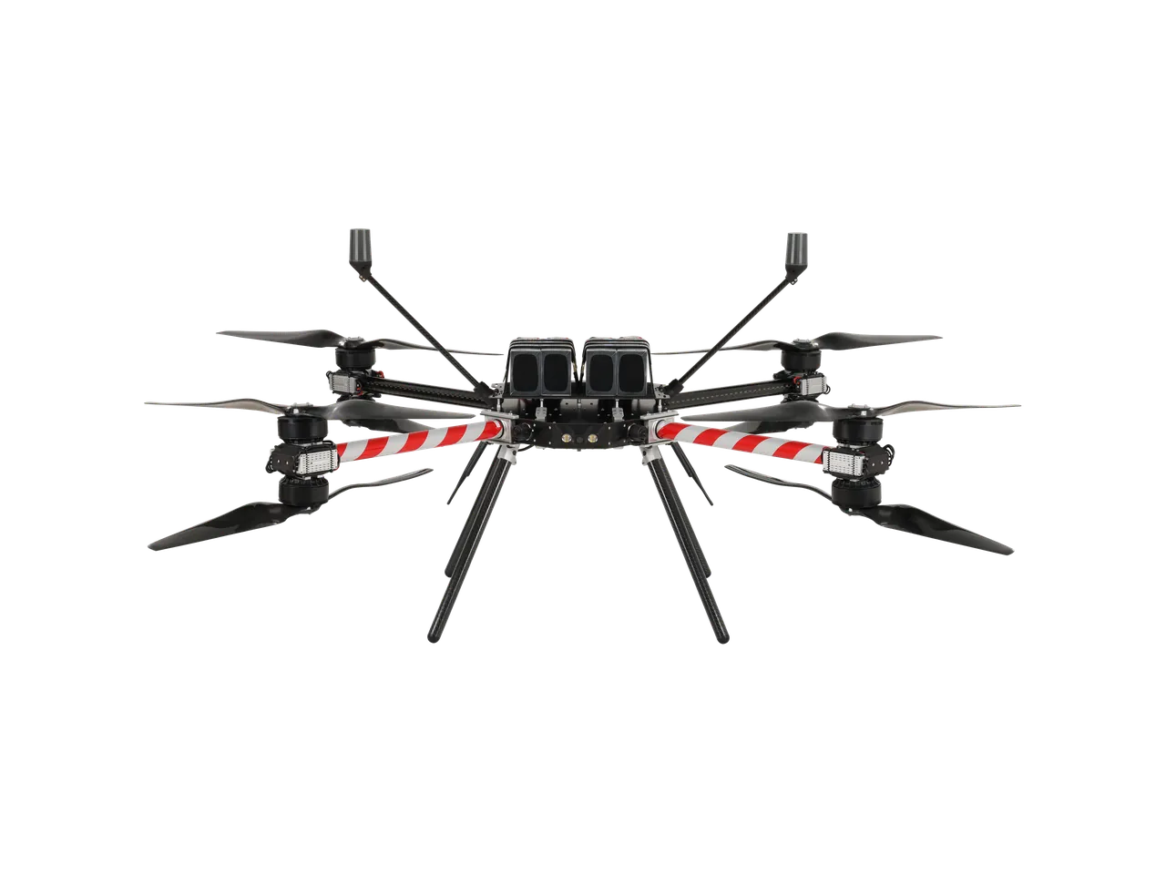 The Callisto 50 from the front, studio photograph